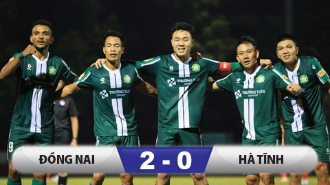 Kết quả Đồng Nai 2-0 Hà Tĩnh: Minh Vương ghi bàn giúp đội nhà vào tứ kết 